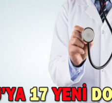 BOLU’YA 17 YENİ DOKTOR