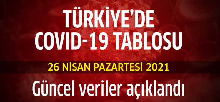 26 Nisan Türkiye’nin koronavirüs tablosu