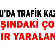 2 YAŞINDAKİ ÇOCUK AĞIR YARALANDI