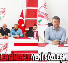 BOLUSPOR ERGİNER’LE YENİ SÖZLEŞME İMZALADI