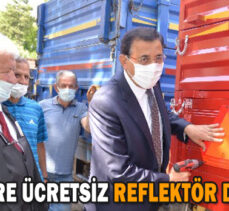 ÇİFTÇİLERE ÜCRETSİZ REFLEKTÖR DAĞITIMI