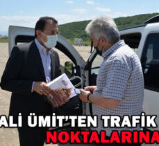 VALİ ÜMİT’TEN TRAFİK KONTROL NOKTALARINA ZİYARET