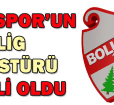 BOLUSPOR’UN LİG FİKSTÜRÜ BELLİ OLDU