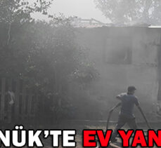 GÖYNÜK’TE EV YANGINI