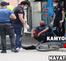 KAMYONUN ÇARTIĞI 8 YAŞINDAKİ  ÇOCUK  HAYATINI KAYBETTİ