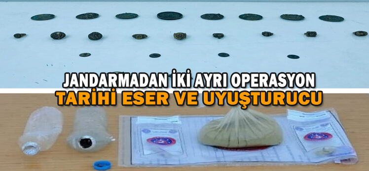 JANDARMADAN İKİ AYRI OPERASYON