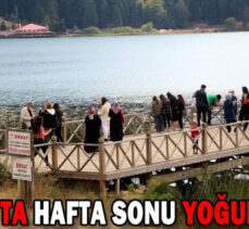 ABANT’TA HAFTA SONU YOĞUNLUĞU