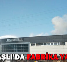 KAYNAŞLI’DA FABRİKA YANGINI