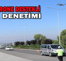 BOLU’DA DRONE DESTEKLİ TRAFİK DENETİMİ