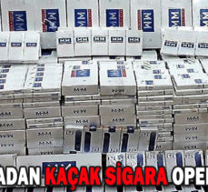 JANDARMADAN KAÇAK SİGARA OPERASYONU