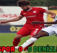 BOLUSPOR  0 – 0 DENİZLİSPOR