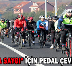 “ATA’YA SAYGI” İÇİN PEDAL ÇEVİRDİLER