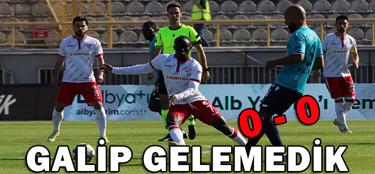 Beypiliç Boluspor 0 – 0 Royal Hastanesi Bandırmaspor