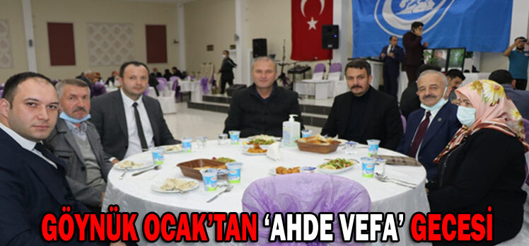 GÖYNÜK OCAK’TAN ‘AHDE VEFA’ GECESİ