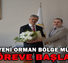 BOLU YENİ ORMAN BÖLGE MÜDÜRÜ GÖREVE BAŞLADI