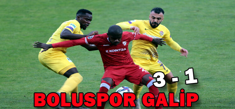 Boluspor: 3 – Eyüpspor: 1