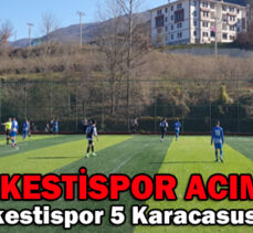 TAŞKESTİSPOR: 5 KARACASUSPOR: 1