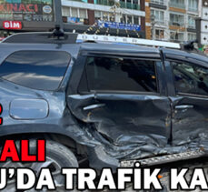 BOLU’DA TRAFİK KAZASI: 2 YARALI