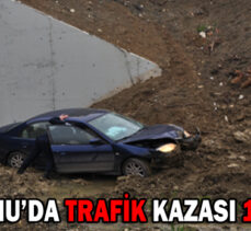 MUDURNU’DA TRAFİK KAZASI: 1 YARALI