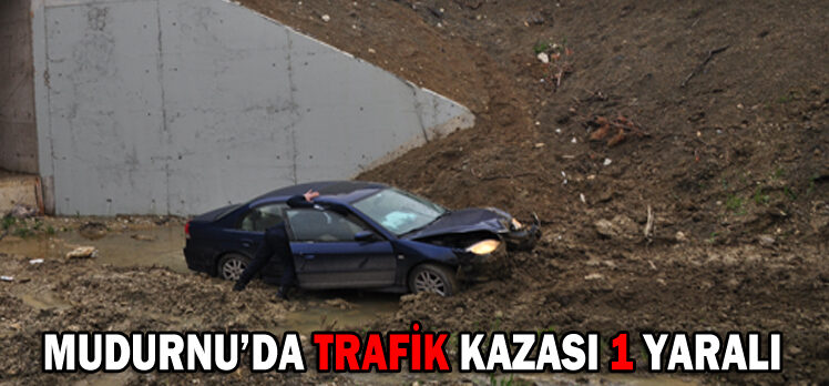 MUDURNU’DA TRAFİK KAZASI: 1 YARALI