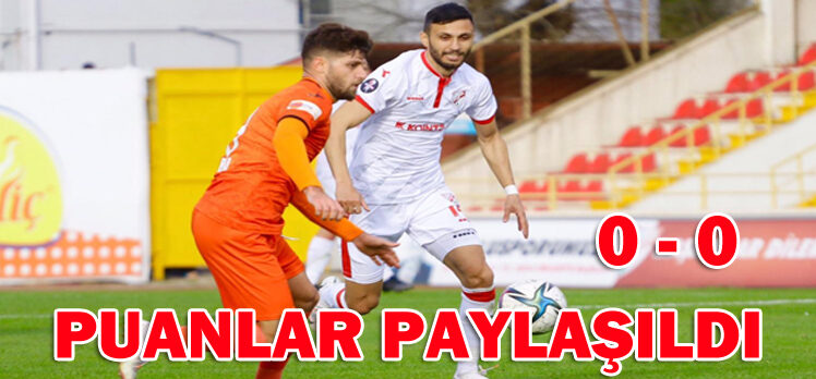 Boluspor 0 – 0 Adanaspor