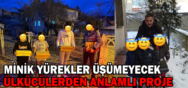 Minik yürekler üşümeyecek!