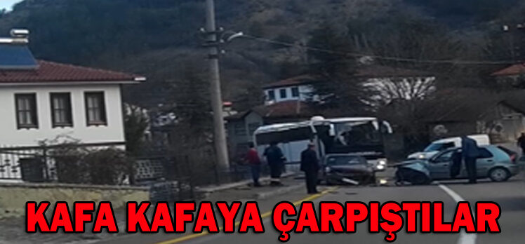 KAFA KAFAYA ÇARPIŞTILAR