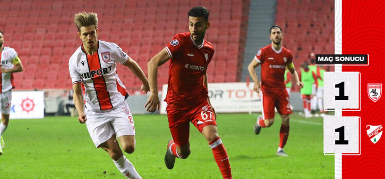 Yılport Samsunspor: 1 – Beypiliç Boluspor: 1