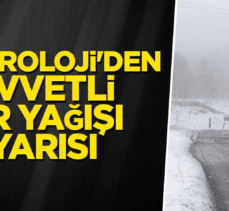 Meteoroloji’den Bolu için kuvvetli kar yağışı uyarısı