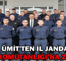 Vali Ümit’ten İl Jandarma Alay Komutanlığı’na Ziyaret