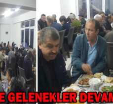 BU KÖYDE GELENEKLER DEVAM EDİYOR