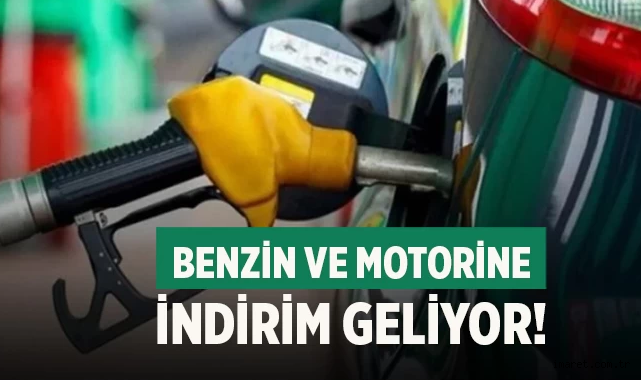 Araç sahiplerine müjde: Benzin ve motorine  indirim geliyor